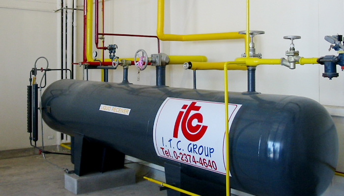 Liquid Receiver - Industrial Refrigeration, Freezing and Cold Storage Systems by ITC GROUP